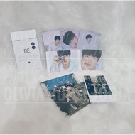 Photocard Jin BTS BE White T Mini Photocard BTS BE Jin T