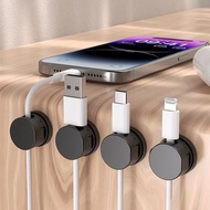 Magnetic Swivel Cable Clip Cable Holder Magnetic Cable Organizer Clip Multi-Purpose Swivel Round Cab