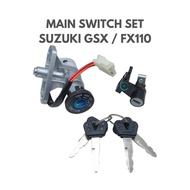 MAIN SWITCH SET KUNCI MOTOR SUZUKI GSX110 GSX 110 SUZUKI FX110 FX 110