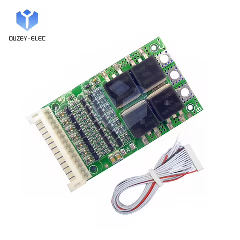 6S~13S 25A High Current Li-fepo4 Battery Charging Protection Board No Equalization Function Same Por