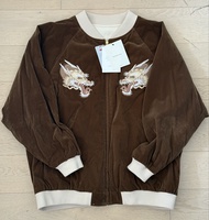 GRS Growthring & Supply - Reversible Souvenir Jacket / Brown Chanpagne