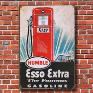 Esso Vintage Tinplate Wall Decoration