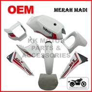 [FULL TANAM ] COVERSET RXZ 5 SPEED 5-SPEED OEM MERAH PUTIH / MERAH MADI / MERAH (1)