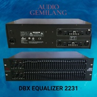 DBX EQUALIZER 2231 EQUALIZER 31 BAND DBX GRADE a
