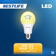 Bestlife LED Bulb 8W Yellowish White 3000K