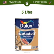 🔥READY STOCK🔥 5L ICI DULUX Weathershield Roof Primer 10611 Paint Solvent-Based undercoat roof Cat Alas Atap Genting