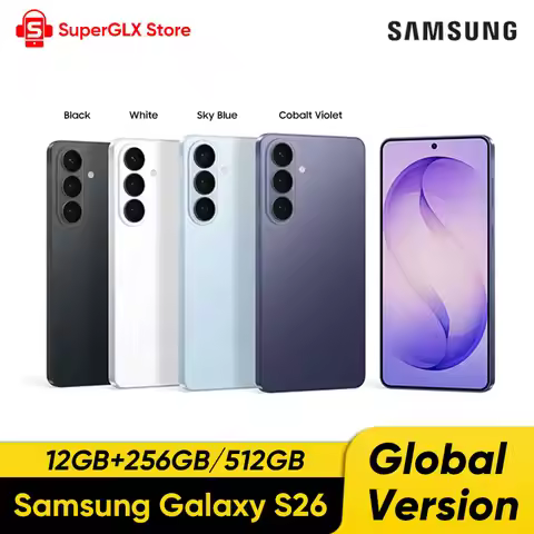 2026 Samsung Galaxy S26 5G Smartphone Snapdragon 8 Elite Gen 5 6.3" Dynamic 120Hz AMOLED 2X Screen 4