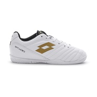 Lotto Stadio 705 Jr ID Junior White Sport Kids' Futsal Shoes 100%Original