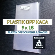 9 x 18 Glass Opp Plastic - 9x18 Opp Plastic Without Glue - 9 x 18 Opp Plastic Souvenir - 9x18 Food G