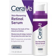CeraVe Skin Renewing Night Cream 30ml | Night Cream Anti Aging Cream Peptide Moisturizer Ceramide Ni
