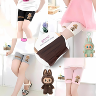 Celana pendek anak karakter LABUBU / Hotpants Short Sot anak perempuan motif LABUBU