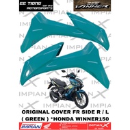COVER FR SIDE R / L ( GREEN *BG-134M ) *64600 ( R ) / *64650-K2P-M80ZB ( L ) FOR HONDA WINNER RSX150