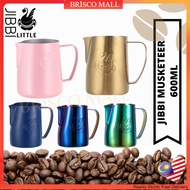 600ML JIBBI Musketeer Stainless Steel milk Frothing Pitcher latte art pitcher latte art jug espresso