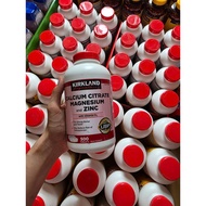 Calcium Citrate Magnesium and Zinc tablets 500 US tablets. Date 10/27