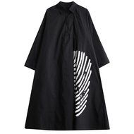 XITAO Dress Casual  Women Shirt Dress