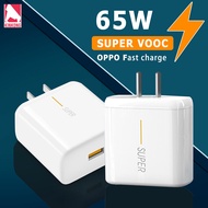 Kinkong ⚡หัวชาร์จออปโป้ OPPO ของแท้ USB 65W หัวชาร์จ หัวชาร์จเร็ว Super VOOC Wall Charger USB C รองร