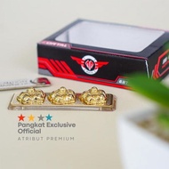 Asn Echelon 2 Position Sign Pin Asn Echelon 4 Position Sign Asn Echelon 3 Metal Metal Metal