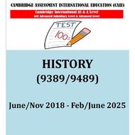 A Level Part papers HISTORY As & A2 ( 2018 June/Nov - Feb/June 2025 )(PAPER 1,2,3,4)