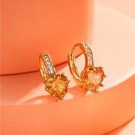 Hyl Jewelry 210E Anting Titanium Wanita Anti Karat Dan Anti Luntur Asli Dewasa Panjang Silver Jewerl