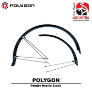 Polygon Fender Set 700C Hybrid Bicycle Fender