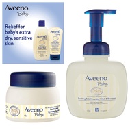 Aveeno Baby Soothing Relief Moisturizing Cream 140g/ Creamy Wash 354ml