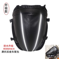 Upgraded Motorcycle Rear Seat Bag Rear Bag Rear Tail Bag Motorcycle Waterproof Bag Tail Bag Hanging 