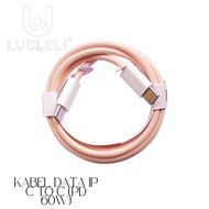[LUCLELI]X[PRO7777] Dynamic Fast Charge PD 20W Data Cable Type C to C/ C TO C