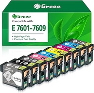 Remanufactured T760 T7601 T7602 T7603 T7604 T7605 T7606 T7607 T7608 T7609 Ink Cartridge Replacements