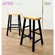 Bar Stool/Full Solid Wood Bar Stool/29”Bar Stool/ATTIC FURNITURE JF-29” BAR STOOL