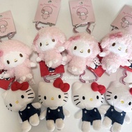 พร้อมส่ง พวงกุญแจซานริโอ้ พวงกุญแจ sanrio พวงกุญแจห่วงหัวใจ เปียโน my sweet piano