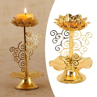 Blesiya Ghee Lamp Holder Candle Holder Buddhist Altar Supplies Lotus Tibetan