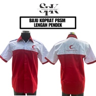 BAJU KOPRAT BSMM GURU LENGAN PENDEK & PANJANG[BULAN SABIT MERAH] [ORIGINAL][MURAH][FAST DELIVERY]