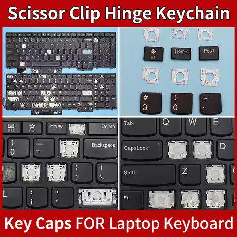 Replacement Keycaps Scissor Clip Hinge For Lenovo ThinkPad E580 E585 E590 E595 T590 P53S L580 L590 P