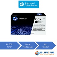 HP 05X Black Original High Yield LaserJet Toner [CE505X]