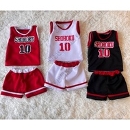 SHOHOKU Jersey Slam Dunk Anime Inspired Costume for Babies/Kids-MILESTONES/BIRTHDAY/HALLOWEEN