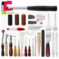 [LA19REA]Leather Handmade DIY Tool Set 1 Set Hammer Leather Tools Leather Making Tools Leather Bag T
