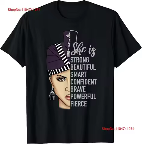 SHE IS STRONG BEAUTIFUL SMART HMONG T Shirt vintage Washed fashion designer clothes Stretched Slight