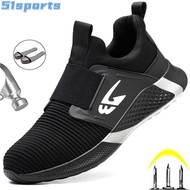 51sports Safety Shoes for Men Size 35-48 Insulation Shoes Anti Smashing Lightweight Labor Shoes Soft Sole Sports Shoes for Men