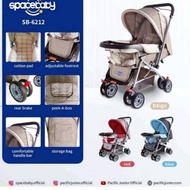 Baby Stroller Space Baby 6212 Kereta Bayi New Stok