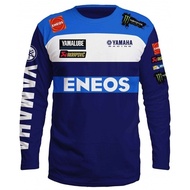 Yamaha Long Sleeve Jersey 3D Printed Motorbike Racing Biker Jacket Men Women Unisex Cool Design【Read