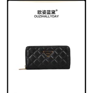 OUZIHALLYDAY / Argyle Fashion Long Wallet