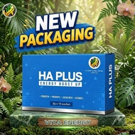 ORIGINAL HA PLUS VITA BOOSTER 15 SACHET X 3GRAM TENAGA KENCING MANIS DIABETES SAKIT SARAF URAT LUTUT