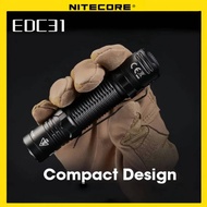 NITECORE EDC31 Flashlight torch UHi LED 3500 Lumens flashlamp USB-C Rechargeable Compact   EDC Hikin
