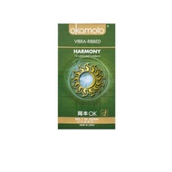 Okamoto Harmony Vibra Ribbed  Pack Of 12S