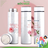 Gift Of 8-3 Thermal Thermos Flasks Printed On Request Piece Meaningful Gifts For Mothers, Given To R