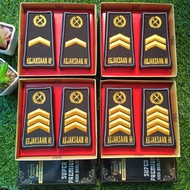 RANK PDH RI Prosecutor's Office FULL EMBROIDERED PREMIUM GOLONGAN 2A 2B 2C 2D 3A 3B 3C 3D 4A 4B