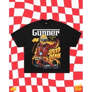 Gunner Speed Demon | Lewis Hamilton - Black | Boxy Fit T-Shirt