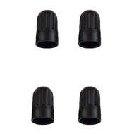 [mcfsnzwtxz1bw] 4 Set  Car / Motorcycle Wheel Tire Valve Stem Dust Proof Caps For TR20008 Black