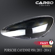 PORSCHE CAYENNE 958 11 12 13 14 HEADLAMP COVER / HEADLIGHT COVER / HEADLAMP LENS / HEADLIGHT LENS