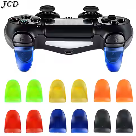 JCD 1Pairs L2 R2 Buttons Trigger Extenders Gamepad Pad For PS4 Game Controller Accessories Replaceme